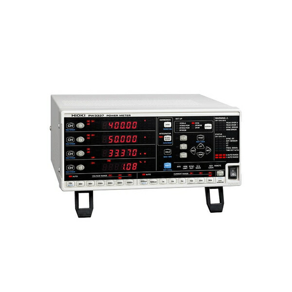 日置電機(HIOKI) パワーメータ PW3337 [要エンドユーザー情報]｜ファーストFACTORY 361,647円