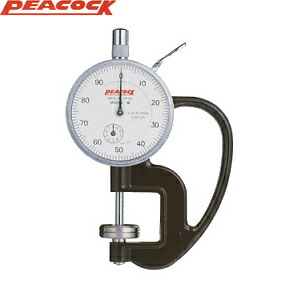 尾崎製作所(PEACOCK) G-20 用途別ダイヤルシックネスゲージ 0.001mm｜ファーストFACTORY 16,253円