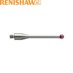 レニショー A-5000-3603 スタイラス ストレート M2 φ2mm ルビー球 ステンレススチール軸 長さ20mm[法人限定]