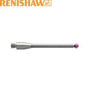 レニショー A-5003-0055 スタイラス ストレート M3 φ2.5mm ルビー球 超硬軸 長さ31.1mm EWL22.6mm[法人限定] 22,711円