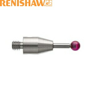レニショー A-5003-4794 スタイラス ストレート M4 φ4mm ルビー球 超硬軸 長さ20mm EWL8.5mm[法人限定]