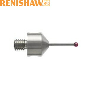 レニショー A-5003-5205 スタイラス ストレート M5 φ1.5mm ルビー球 超硬軸 長さ20mm EWL11mm[法人限定]