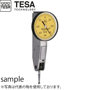 TESA(テサ) No.01810010 てこ式ダイヤルインジケーター φ38mm テサタスト 標準モデル 0.2mm TESATAST S D38/0,002/0-100-0|ファーストFACTORY