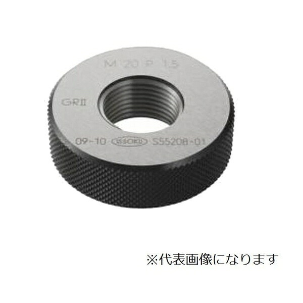 第一測範 メートルネジリングゲージ(301521200) GR2 18-1.0