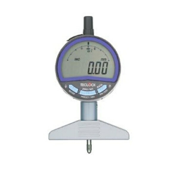 テクロック デジタルデプスゲージ 最小表示量0.01mm Φ3.2鋼球測定子タイプ DMD-213A