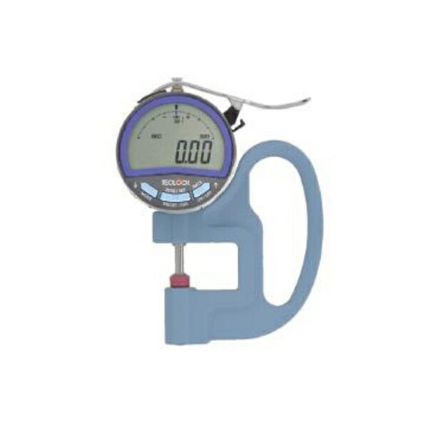テクロック デジタルシックネスゲ-ジ 最小表示量(mm)0.01 測定力(N)1.0以下 SMD-540A