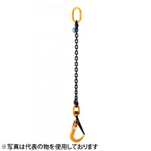 スーパーツール　チェーン付スーパーロックフック　SLH3SC　3トン　スイベル付　敷鉄板吊りフック[代引不可商品]