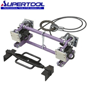 スーパーツール U字溝吊クランプ内張型（パッド式）内吊 BUC240N CAP：220～240・260～290mm