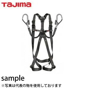 タジマ　フルハーネスGS 蛇腹 ダブルL2セット ライン赤M　A1GSMJR-WL2RE 新規格対応