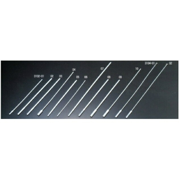 テラオカ　テフロン攪拌子取出棒10-4型　No.310203　：12-0236-22