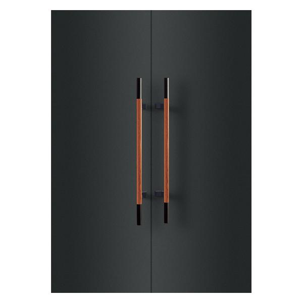 UNION(ユニオン) ドアハンドル 押し棒 T3321-35-184 ユニウッド ブラウン(クリアペイント)＋ブラックペイント＋アルミ ブラック[ネオイズム] 24,813円