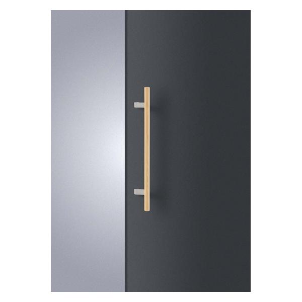 UNION(ユニオン) ドアハンドル 押し棒 T4227-36-076 ユニウッド ホワイト＋ステンレス ヘアライン[ネオイズム]｜ファーストFACTORY