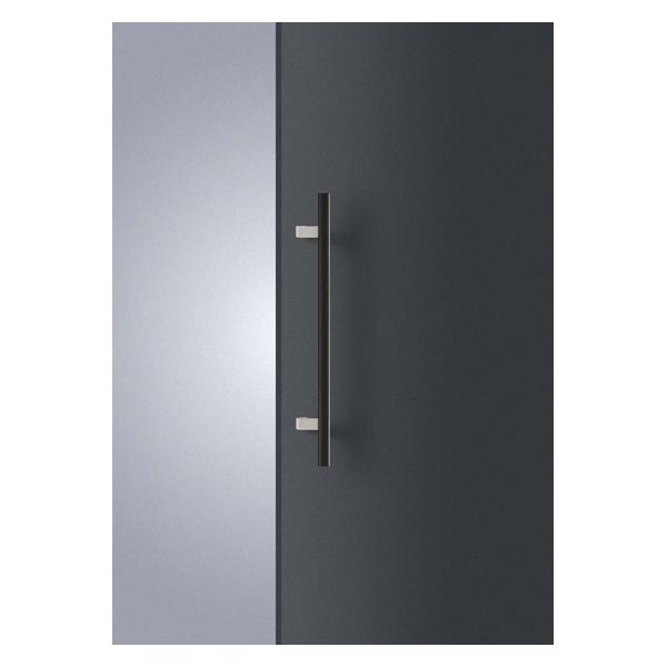 UNION(ユニオン) ドアハンドル 押し棒 T4227-36-101 ユニウッド ブラック＋ステンレス ヘアライン[ネオイズム]｜ファーストFACTORY