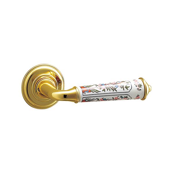 UNION(ユニオン) レバーハンドル UL209-004 磁器 四彩＋ブラス ミラー[イノヴ]｜ファーストFACTORY 21,945円