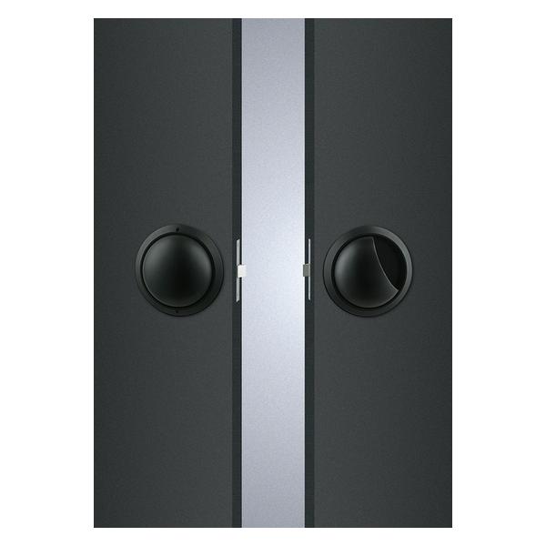 UNION(ユニオン) ドアハンドル プッシュプル ULS2308-20-121-LS ユニキャスト ブラストブラック[ネオイズム]｜ファーストFACTORY