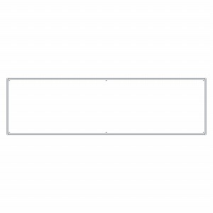 ユニット 薄型許可票 3点用ムジパネル 302-45 [法人限定]