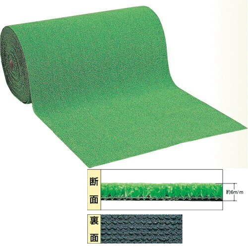 ワタナベ工業　WT-600(91cm×30m乱)　日本製　養生用人工芝 6mmパイル 11,325円