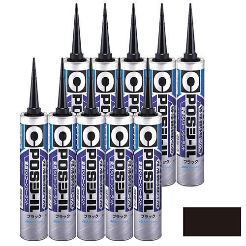 ◆セメダイン POSシールブラック10本入 SM-444 333ml