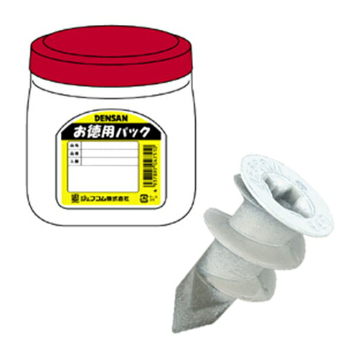 ◆ジェフコム デンサン お徳用 ショートオーガー亜鉛 TP-SO-425ZN｜ファーストFACTORY
