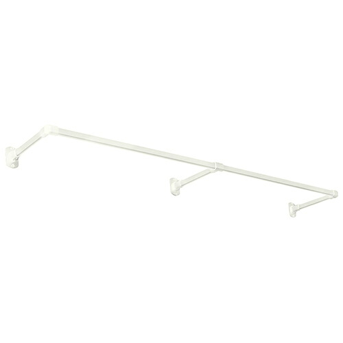 ◆TOSO ハンギングバー 正面付 Cタイプセット ホワイト W1780mm&times;D250mm H-1 Cタイプ シロ｜ファーストFACTORY