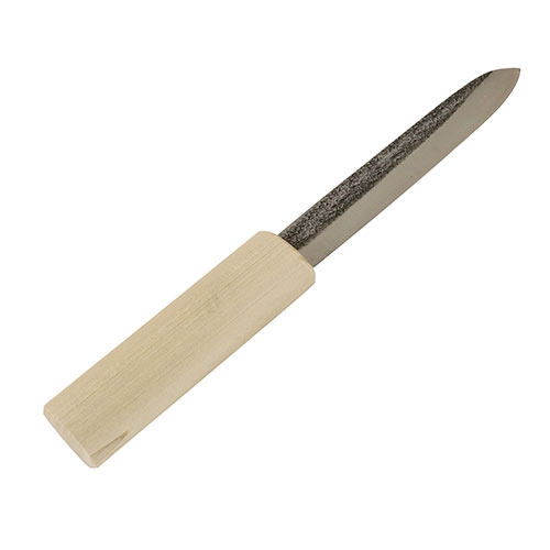◆藤原産業 梅鉢龍馬 マ切包丁 槌目 135mm 6,160円