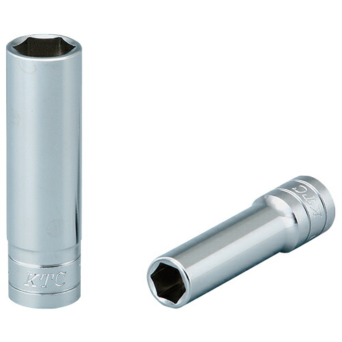 ◆京都機械工具 KTC ディープソケット (9.5) B3L-3/8 [送料別途お見積り]