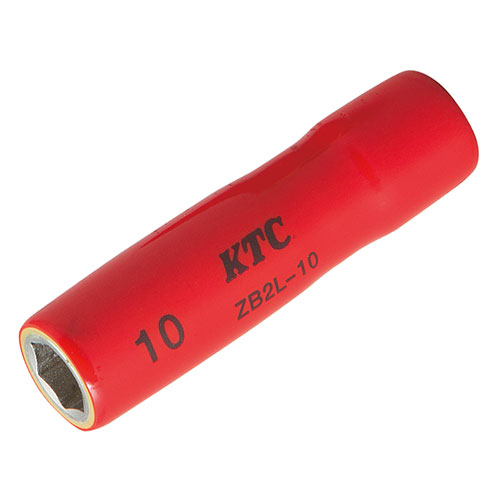 ◆京都機械工具 KTC 絶縁ディープソケット6.3 ZB2L-10 [送料別途お見積り]｜ファーストFACTORY