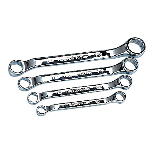 ◆京都機械工具 KTC ネプロス 45度ショートメガネレンチS NTM5S04 [送料別途お見積り]