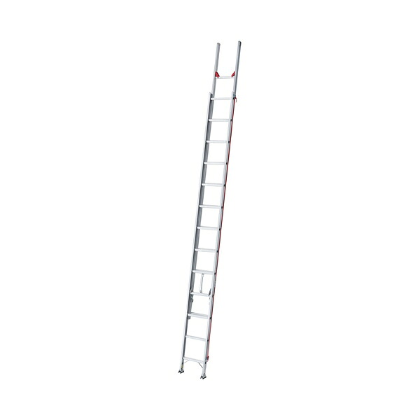 長谷川工業 LT2-59a アルミ2連はしご ラクノリ 全長 5.83m LT2-79a [法人限定]｜ファーストFACTORY