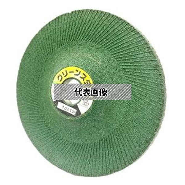 富士製砥(株) オフセット砥石 25個入 ｸﾞﾘｰﾝｽﾀｰ 100X3X15 MC46