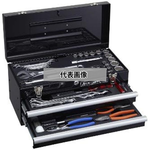 （株）スーパーツール プロ用デラックス工具セット S7000DS