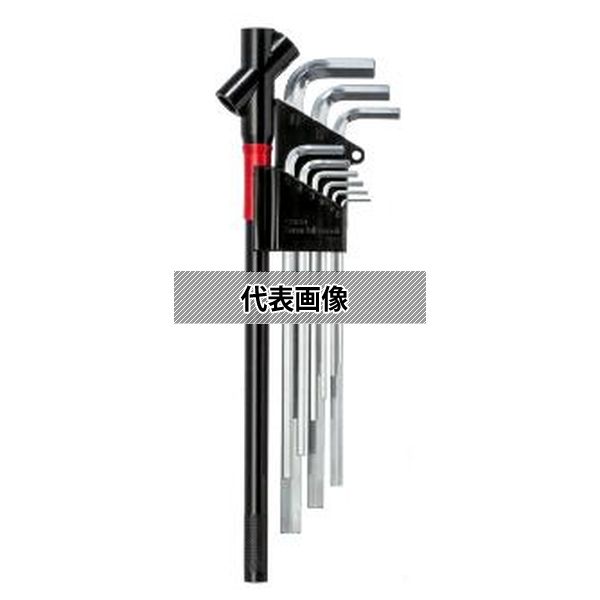 フジ矢(株) 六角棒レンチ 9本セット(ロング) HMT-1000(WISE)
