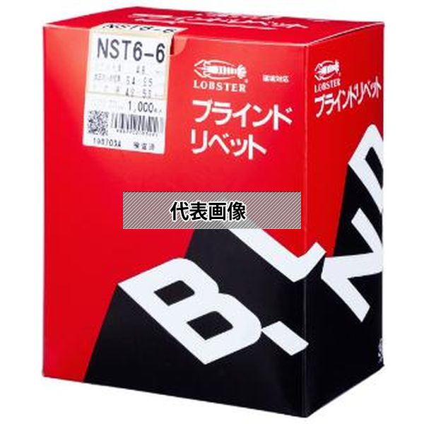 (株)ロブテックス リベット(1000本入) NST66