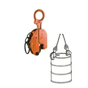 イーグルクランプ ドラム缶用クランプ DL-500 使用荷重(最小-最大 kg)：100-500