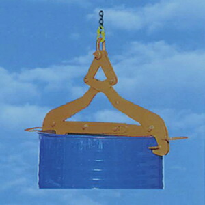 イーグルクランプ ドラム缶用クランプ(オープンドラム専用) DLWO-500 使用荷重(最小-最大 kg)：100-501