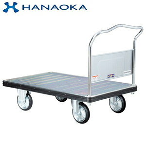 花岡車輌(HANAOKA)　UDG-LS　スチール製　固定ハンドル式台車　750×1200　ダンディジャンボ [送料別途お見積り] [法人限定]