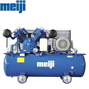 明治機械製作所 低圧断続運転式小型汎用コンプレッサ LW-75-6P (60Hz) [法人限定]｜ファーストFACTORY