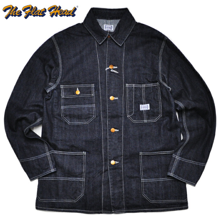 The flat head ブラックデニムジャケット 楽天市場】THE FLAT HEAD デニムジャケット 60'sモデル FN-OJ-D003