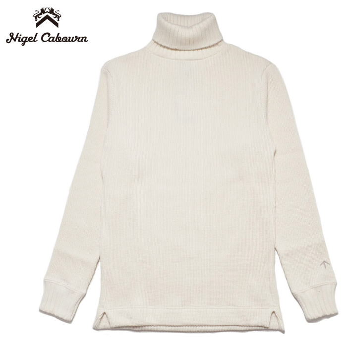 NIGEL CABOURN ナイジェルケーボン タートルネック ワッフル TURTLE NECK WAFFLE 80490020025