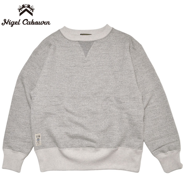 NIGEL CABOURN ナイジェルケーボン スウェット 50s クルーネック 20.5オンス 50S CREW NECK 20.5oz 80510020045