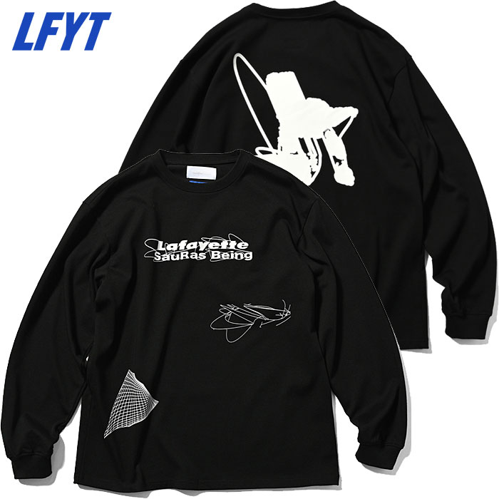 LFYT ラファイエット Tシャツ SauRas Being ソーラスビーイング LFYT × SauRas Being LOGO L/S TEE 長袖Tシャツ LA240107