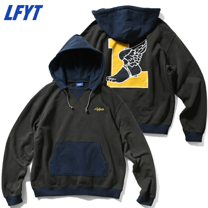 LFYT ラファイエット パーカー RETRO WING HOODIE 天使の都市250501 メンズファッション-パーカー-トップス