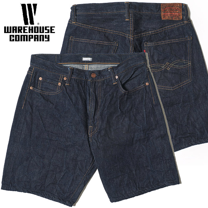 WAREHOUSE ウエアハウス デニム ショーツ Lot DD-1550 ONE WASH DUCK DIGGER ハーフパンツ メンズ