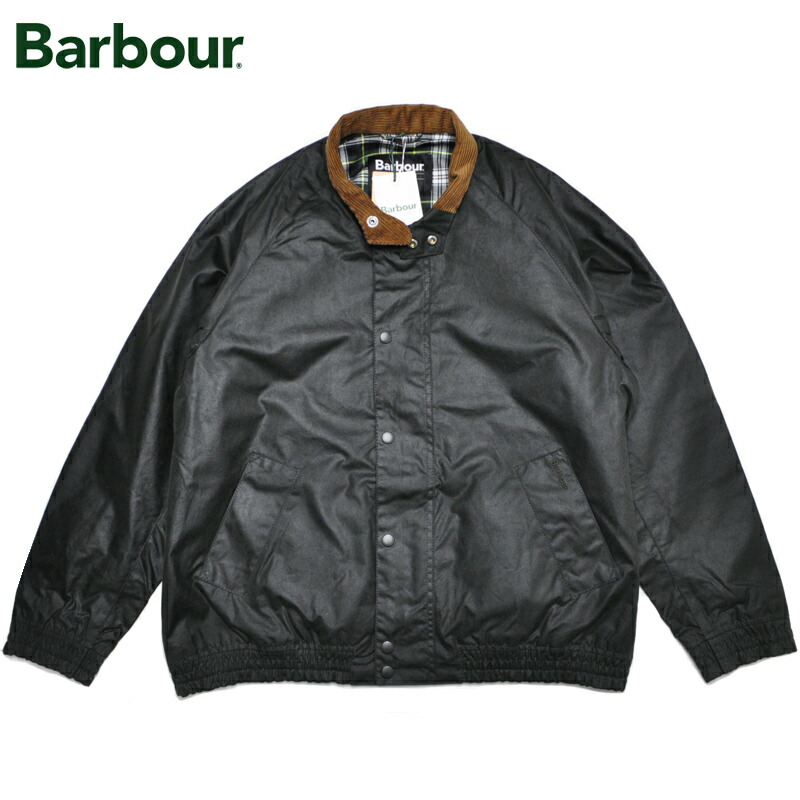 BARBOUR バブアー TRANSPORT トランスポート スタンドカラー ワックス ブルゾン MWX2497