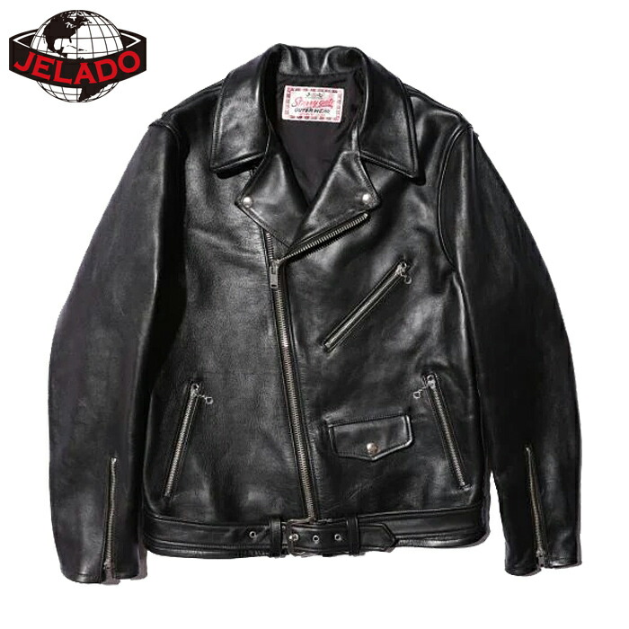 JELADO ジェラード レザージャケット ライダースジャケット Rebel Jacket Horse Hide Semi Aniline Finish SG71428
