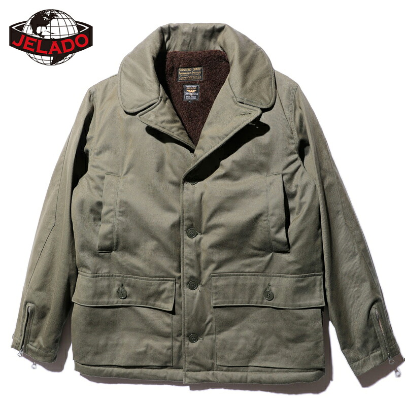 JELADO ジェラード COLIMBO コリンボ フライトジャケット Sundowners Jacket AL-1 Plane CT13412A コラボ｜firstadium