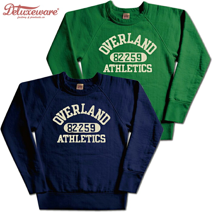 DELUXEWARE デラックスウエア スウェット S204-08 OVERLAND