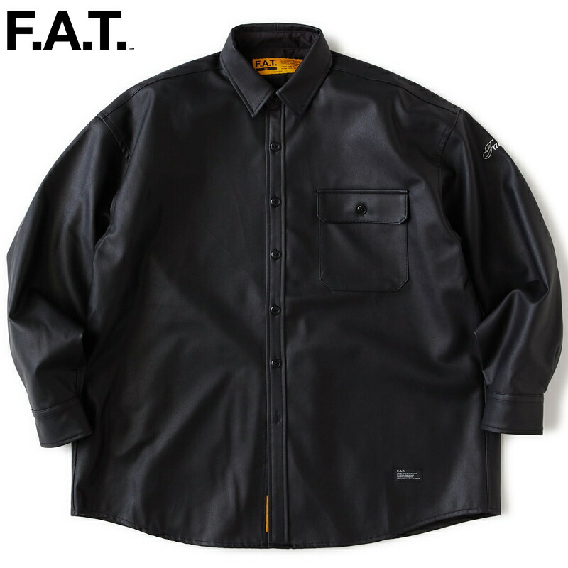 FAT エフエーティー シャツ HANGAR F32610-SH04 フェイクレザー 22,484円