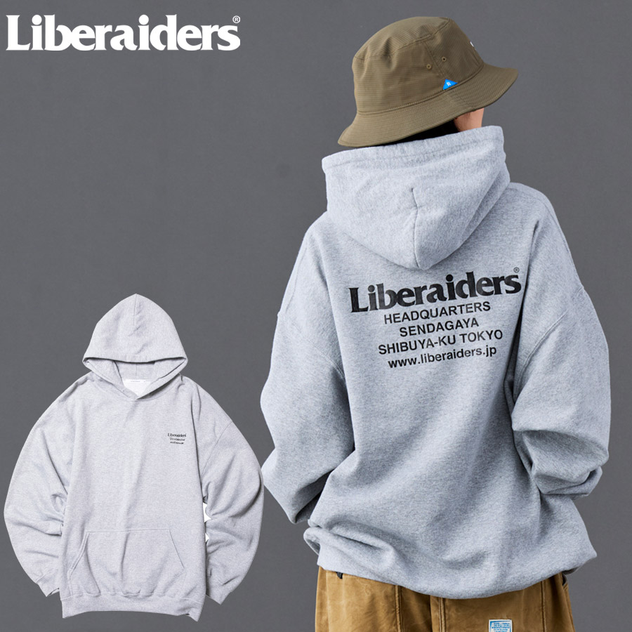 Liberaiders リベレイダース パーカー HEADQUARTER HOODIE 733022601 スウェットパーカー トップス-パーカー