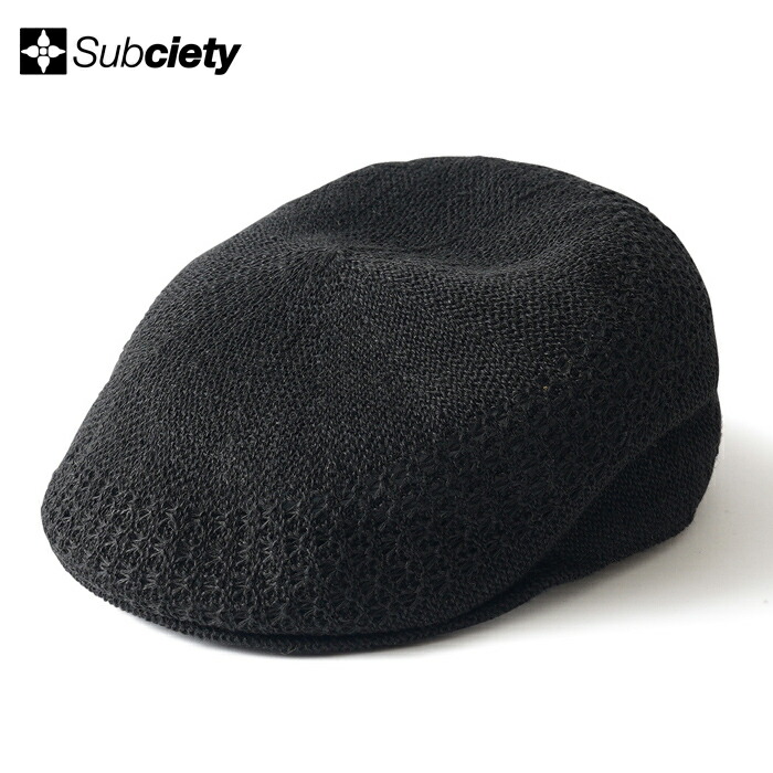 SUBCIETY サブサエティ ハンチング 帽子 Linen hunting 150-86031